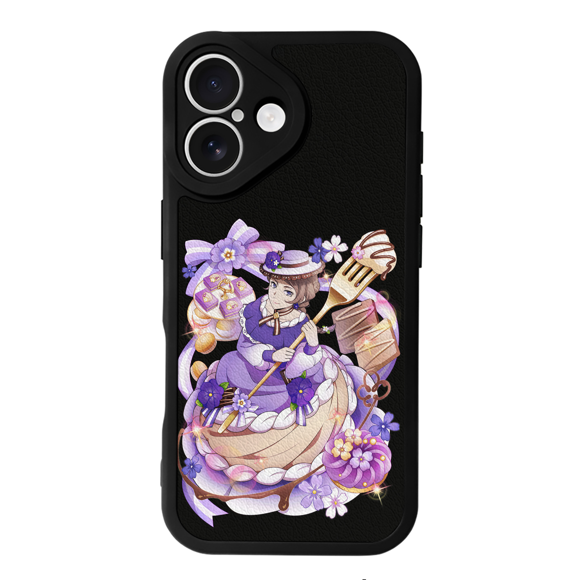 （画像用） 文豪ストレイドッグス Bungo Stray Dogs 【iPhone 16シリーズ対応】シリコンスマホケース（レザー調） 材質：シリコン